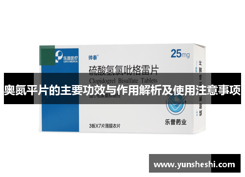 奥氮平片的主要功效与作用解析及使用注意事项